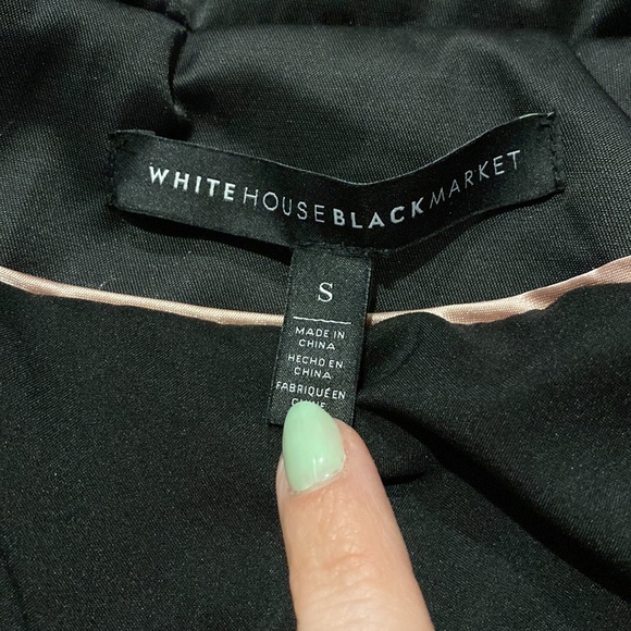 Women’s WHBM Mid-Weight Quilted Jacket w/ Fur Trimmed Hood - Size Small - Picture 5 of 8